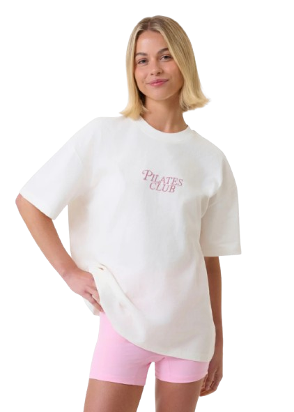 MoveActive Pilates Club Tee - Ivory