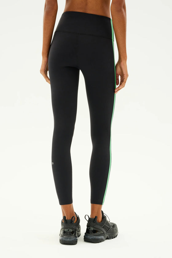 Splits59 Clare High Waist Rigor 7/8 Legging Black/Grass