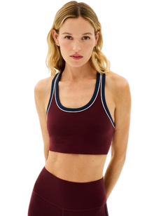  Splits59 Robbie Airweight Bra - Dark Cherry/Indigo