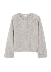  American Vintage Zolly Pullover - Heather Grey