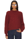 American Vintage East Pullover - Wine Lees Melange