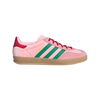 adidas Gazelle Indoor W - Court Green/Glow Pink/Gum 3 - JI2713