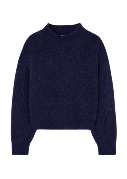 American Vintage East Pullover - Navy Melange