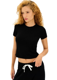  Splits59 Jennie Jersey Tee - Black