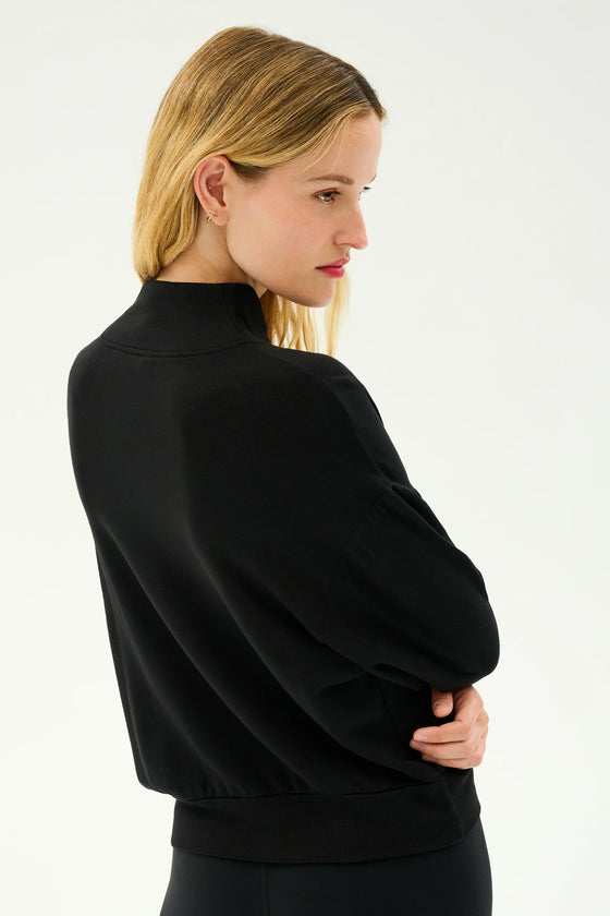 Splits59 Birdie Fleece Half Zip - Black