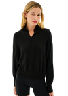 Splits59 Birdie Fleece Half Zip - Black