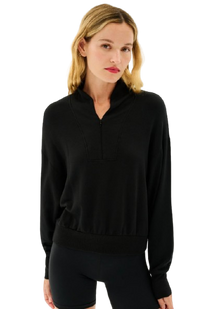  Splits59 Birdie Fleece Half Zip - Black