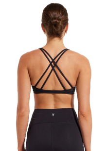  Nimble Sweat To Splash Strappy Bra - Black