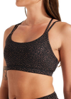 Nimble Essential Strappy Bra - Cacao Cheetah