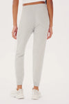 Splits59 Sonja Fleece Sweatpant - Grey/White