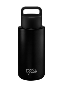  Frank Green 1 Litre Reusable Bottle (Grip Finish) with Grip Lid - Midnight
