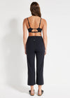 Nimble In Motion Cropped Wide Leg - Black