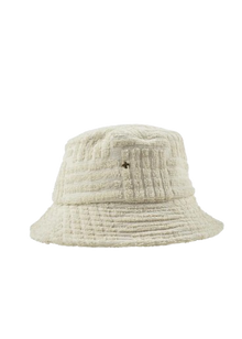  Peta + Jain Soleil Striped Toweling Bucket Hat - Beige