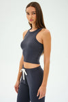 Splits59 Kiki Rib Crop Tank - Graphite
Success
