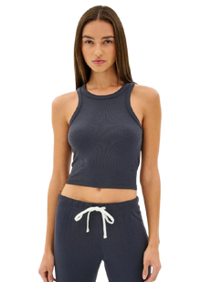  Splits59 Kiki Rib Crop Tank - Graphite
Success
