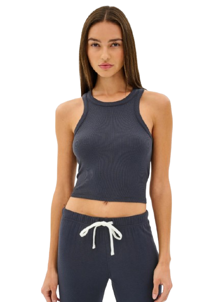 Splits59 Kiki Rib Crop Tank - Graphite
Success
