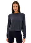 Splits59 Brooks Fleece Long Sleeve Sweatshirt - Graphite