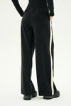 Splits59 Luca Airweight Trouser with Stripe - Black/White