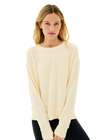 Splits59 Sonja Fleece Sweatshirt - Creme