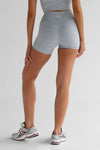 Leelo 5" Signature Bike Shorts - Marl Grey