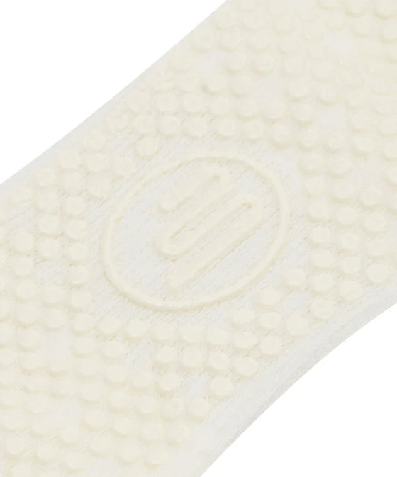 Move Active Classic Crew Grip Socks - Ivory