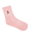 MoveActive Classic Crew Grip Socks - Vintage Rose Berry