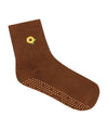 MoveActive Crew Non Slip Grip Socks - Sunflower Fields
