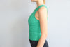 Lex Rib Tank - Green