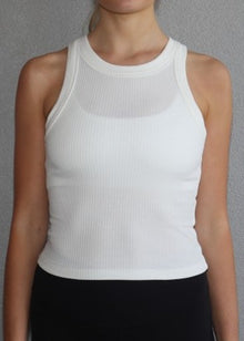  Lex Rib Tank - White