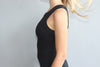 Lex Rib Tank - Black