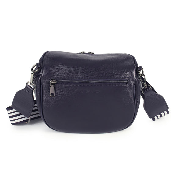 Four Loves Leather Bag - Obsessed Navy/Gun