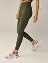 Beyond Yoga Powerbeyond Midi Legging - Modern Olive