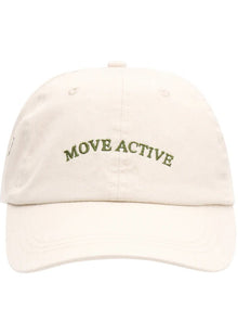  Move Active Embroidery Cap - Ivory