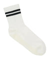 MoveActive Classic Crew Grip Socks - Sporty Stripe Ivory