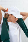 The Social Jogger Jogging Cap - White/Green