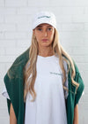 The Social Jogger Jogging Cap - White/Green