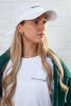 The Social Jogger Jogging Cap - White/Green