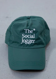  The Social Jogger Jogging Nylon Cap - Forest Green