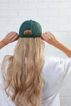 The Social Jogger Jogging Nylon Cap - Forest Green