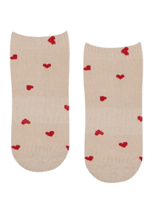  Move Active Classic Lo Rise Grip Socks - Love Me