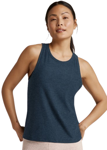 Beyond Yoga Featherweight Rebalance Tank - Nocturnal Navy