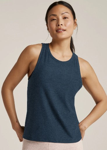 Beyond Yoga Featherweight Rebalance Tank - Nocturnal Navy