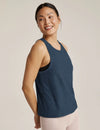 Beyond Yoga Featherweight Rebalance Tank - Nocturnal Navy