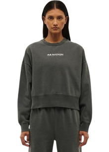  P.E Nation Purpose Sweat - Washed Gunmetal