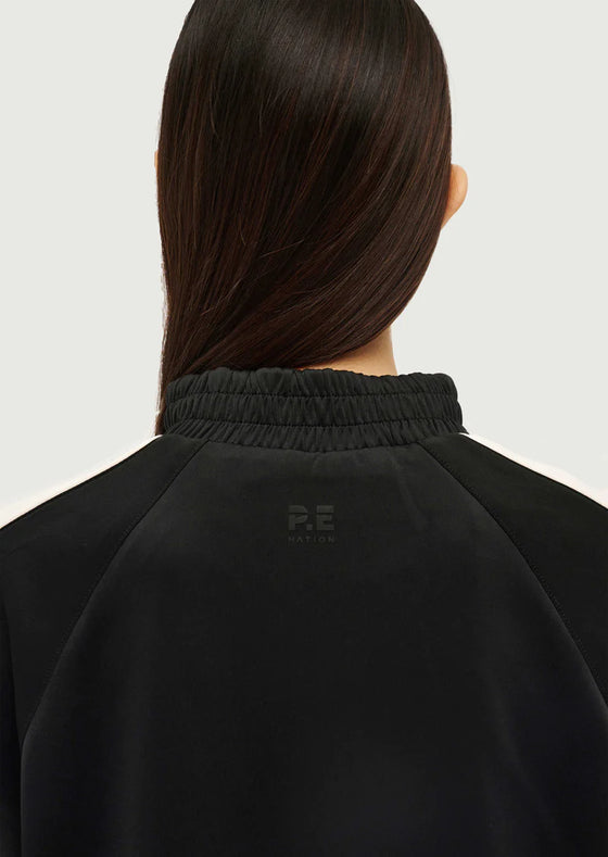 P.E. Nation Man Down Track Jacket - Black