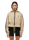 P.E. Nation Cropped Man Down Jacket - Sesame