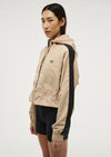 P.E. Nation Cropped Man Down Jacket - Sesame