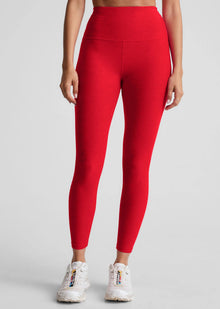  Beyond Yoga Caught In The Midi High Waist Legging - Candy Apple Red
