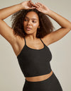 Beyond Yoga Spacedye Slim Racerback Cropped Tank SD4382 - Darkest Night