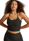 Beyond Yoga Spacedye Slim Racerback Cropped Tank SD4382 - Darkest Night